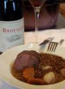 Saucisson Lyonnais au Beaujolais