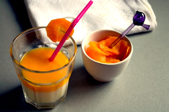 velouté carotte et choufleur